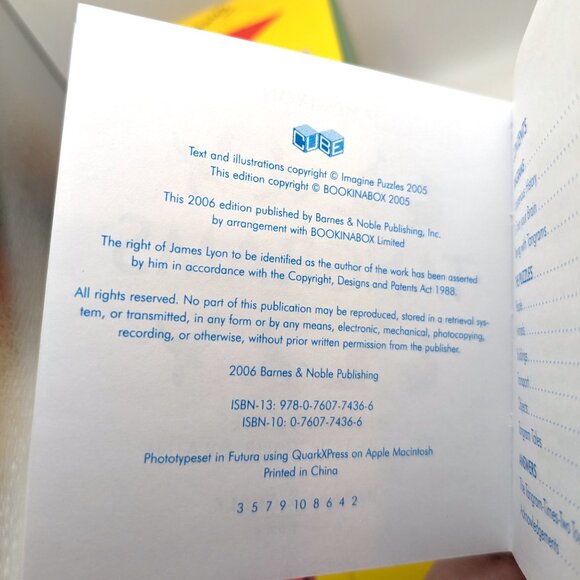 The Tangrams Box: Shape Puzzles to Stretch Your Brain Over 200 Puzzles! Magnetic - Picture 16 of 16